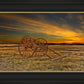 Handcart at Sunset