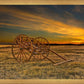 Handcart at Sunset