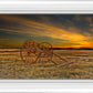 Handcart at Sunset