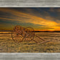 Handcart at Sunset