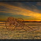 Handcart at Sunset