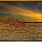 Handcart at Sunset