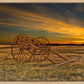 Handcart at Sunset