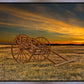 Handcart at Sunset