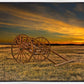 Handcart at Sunset