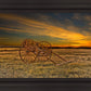 Handcart at Sunset