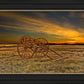 Handcart at Sunset