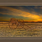 Handcart at Sunset