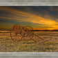 Handcart at Sunset