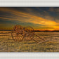 Handcart at Sunset