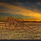Handcart at Sunset