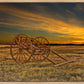 Handcart at Sunset