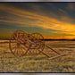 Handcart at Sunset