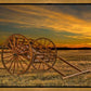 Handcart at Sunset