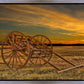 Handcart at Sunset