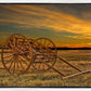 Handcart at Sunset