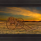 Handcart at Sunset