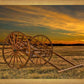 Handcart at Sunset
