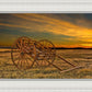 Handcart at Sunset