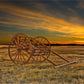 Handcart at Sunset