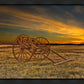 Handcart at Sunset