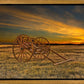 Handcart at Sunset
