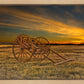 Handcart at Sunset
