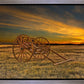 Handcart at Sunset