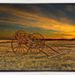 Handcart at Sunset