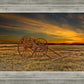 Handcart at Sunset