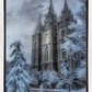 Salt Lake Temple Snow