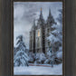 Salt Lake Temple Snow