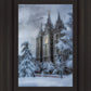 Salt Lake Temple Snow