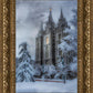 Salt Lake Temple Snow