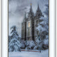 Salt Lake Temple Snow