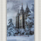 Salt Lake Temple Snow