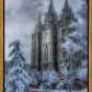 Salt Lake Temple Snow