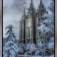 Salt Lake Temple Snow