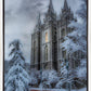 Salt Lake Temple Snow