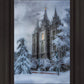 Salt Lake Temple Snow