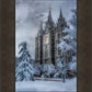 Salt Lake Temple Snow