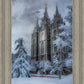 Salt Lake Temple Snow