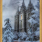 Salt Lake Temple Snow