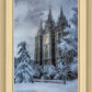 Salt Lake Temple Snow