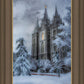 Salt Lake Temple Snow