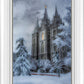 Salt Lake Temple Snow