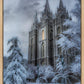 Salt Lake Temple Snow