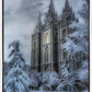Salt Lake Temple Snow