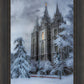 Salt Lake Temple Snow