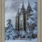 Salt Lake Temple Snow